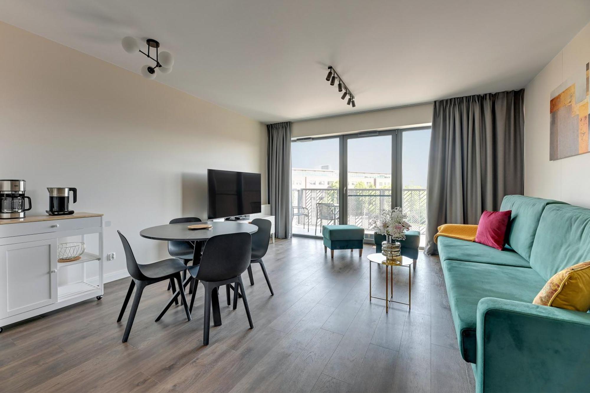 Scala City Center Apartments With Parking By Lion Apartments Gdaňsk Exteriér fotografie
