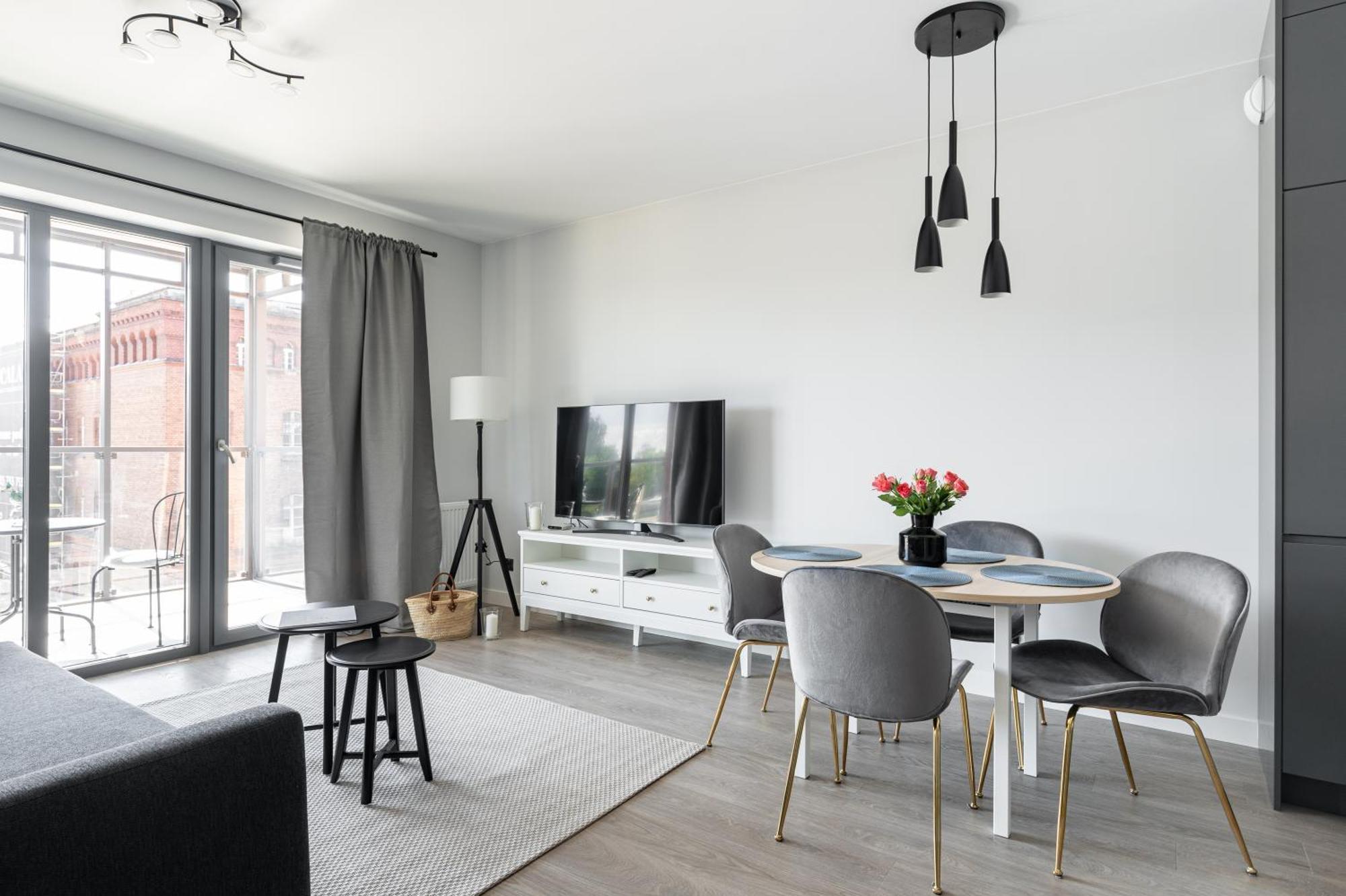 Scala City Center Apartments With Parking By Lion Apartments Gdaňsk Exteriér fotografie