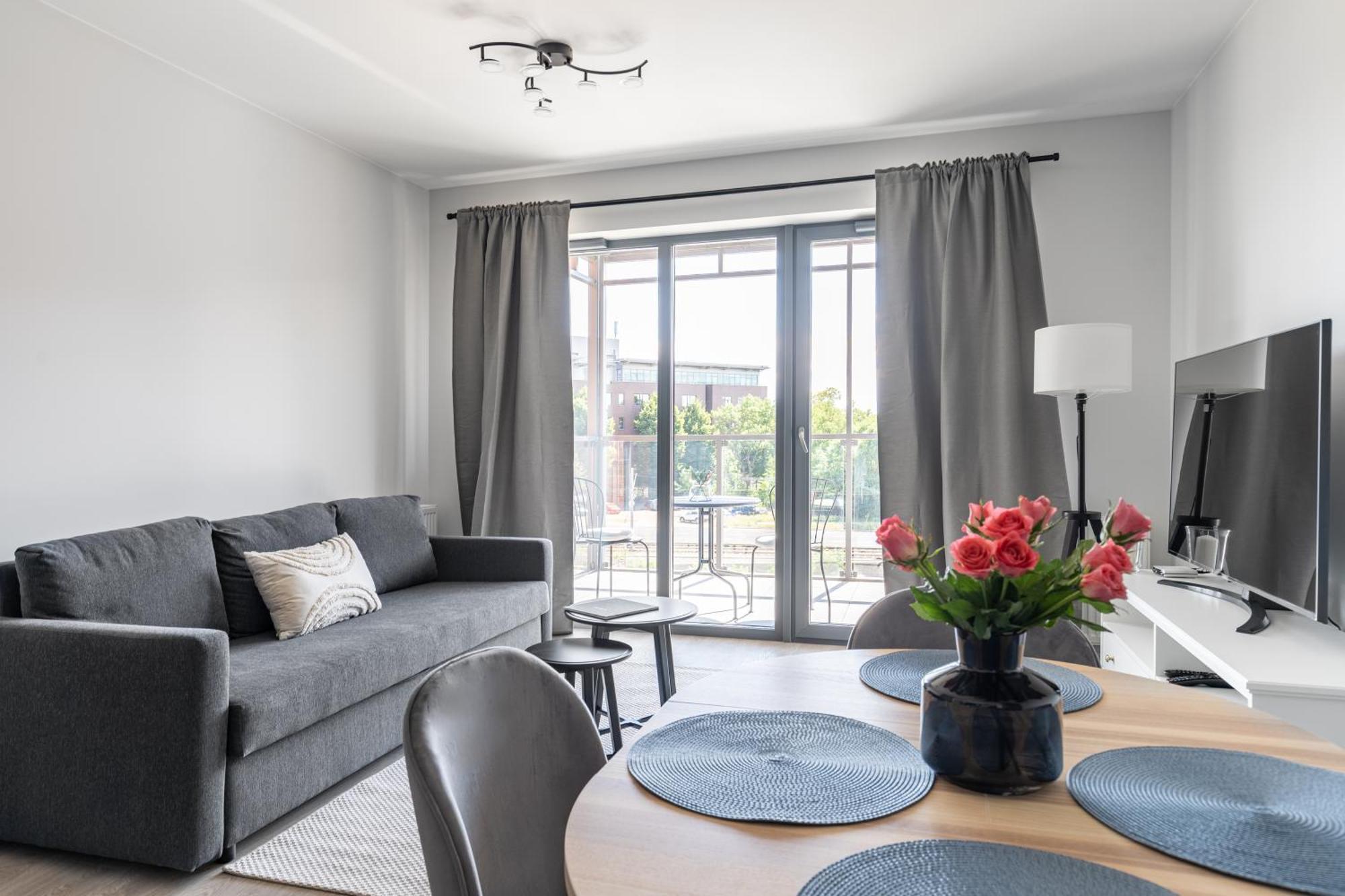 Scala City Center Apartments With Parking By Lion Apartments Gdaňsk Exteriér fotografie